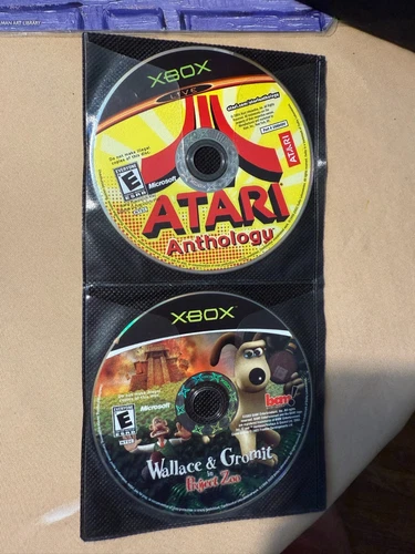 Xbox games (Atari, Intellivision, RalliSport, W&G) - discs only