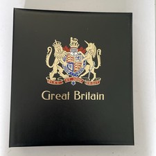 GB, Stanley Gibbons QE, DAVO Hingeless Album + Slip Case Vol II, 1971-1989, used