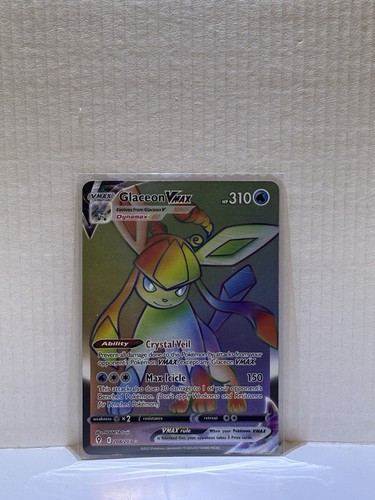 glaceon vmax pokemon card value Ultra Rare Evolving Skies 041/203, NM Card Number / Rarity Glaceon Vmax Pokemon Prize Pack