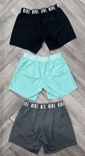 Nike Girls' Dri-fit Trophy graphic Running Shorts Size L lot of 3 - Picture 2 of 9