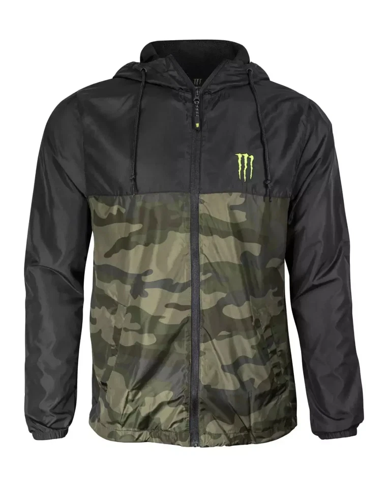 🔥 Monster Energy Trooper Jacket Windbreaker Gear Store (Pick Size) 🔥 - Photo 3/3