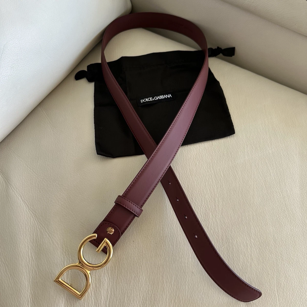 Dolce&Gabbana Leather Red Belts for Women for sale | eBay