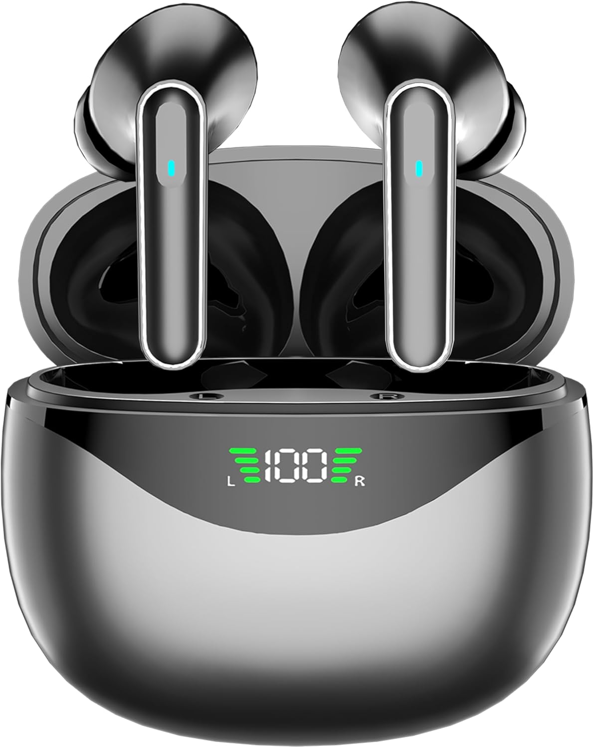 Wireless Bluetooth Earbuds with 42H Playtime, Stereo Sound & IPX5 Waterproof