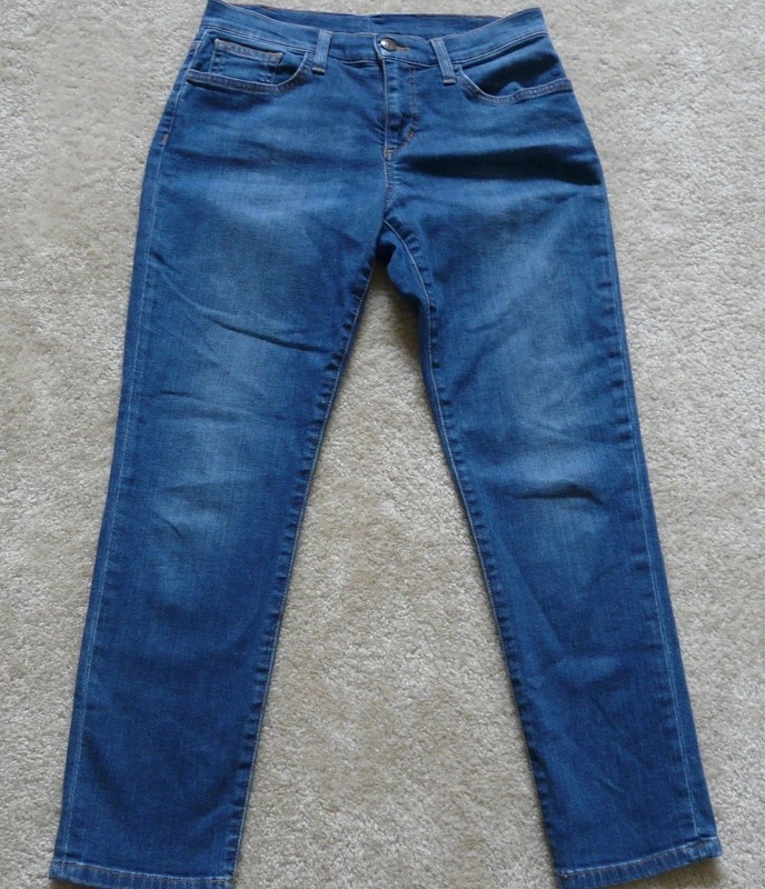 JOE'S JEANS SIZE 28 "LIBBY WASH" Capri Slim Stretch Mid-Rise W28 L26.5