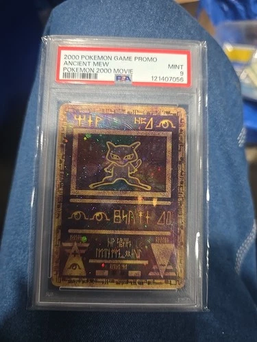 2000 Pokemon Game Movie Ancient Mew Promo PSA 9 MINT