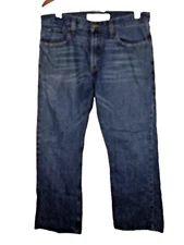 Levi's Jeans 527 Low Boot Cut Men's W33 L30 Medium Wash Denim Blue