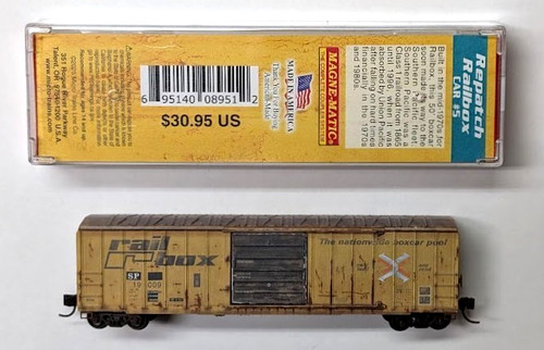 MTL Micro-Trains 02544441 SP 19009 Railbox Repatch FW desgastado de fábrica | Condition: New