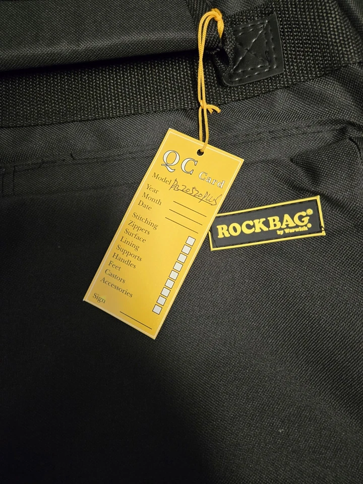 ROCKBAG by WARWICK Guitarra de Concierto Suave DURADERO Estuche de Transporte Negro Correas para el Hombro Foto 4 de 4