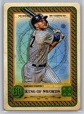 2019 topps gypsy queen baseball giancarlo stanton tarot of the diamond #8