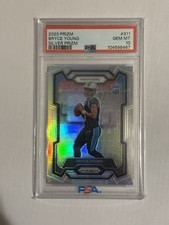 2023 Panini Prizm - Rookies Bryce Young #311 Silver Prizm (RC) Psa 10
