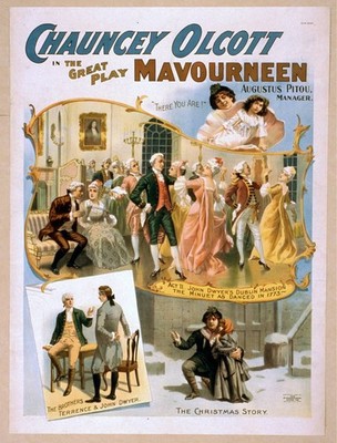 Chauncey Olcott Mavourneen 1900s Theatre Play Poster Cincinnati New York