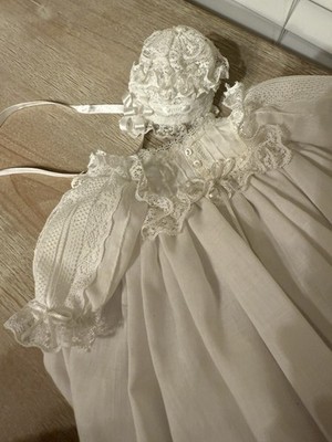knee length dresses for ladies White Lace Heirloom Dress for Girls | Christening & Baptism Dress main image 0