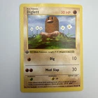 1999 Pokemon 1st Edition Diglett 047/102 Base Set (Shadowless)