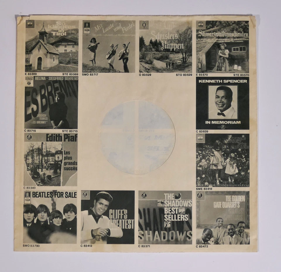 LP The Beatles - Rubber Soul - white gold Odeon SMO 84 066 - 1965 - rare german - Bild 4 von 4