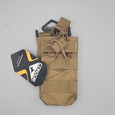 Condor Single Stacker Mag Pouch MA42-498 Coyote Brown POUCH ONLY