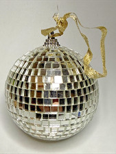 Christmas Ornament Disco Ball Type About 3  