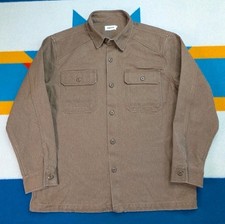 Taylor Stitch Shop Shirt Duck Canvas Chore Jacket Button Up Aged Penny Size 46