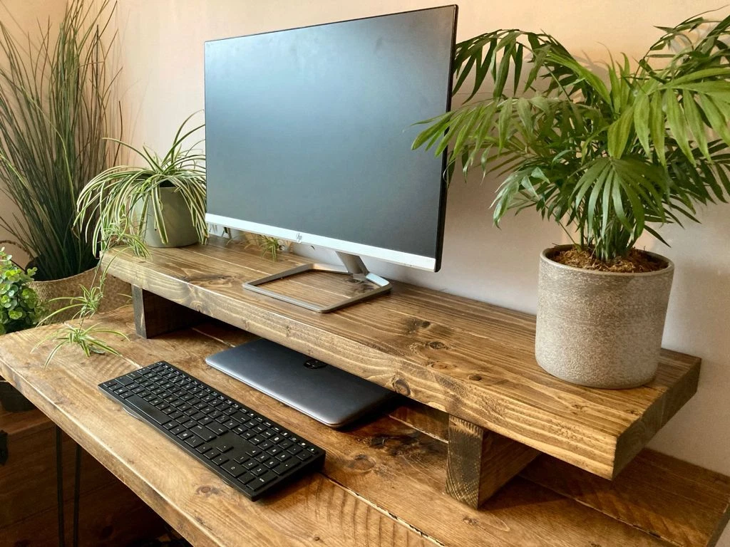 Desk Organiser | PC | Monitor Stand | Custom Height, Width & Depth | Home  Office