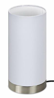 Tischleuchte E14 Schreibtischlampe Nachttischlampe ''White'' weiß Trango 2018-09W 