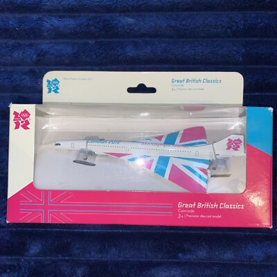 CORGI TY84005 CONCORDE 2012 OLYMPIC GAMES LONDON GREAT BRITISH