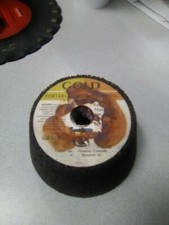 Type 11 Portable Aluminum Oxide Flaring Cup Grinding Wheel, 4", 5/8"-11 Arbor