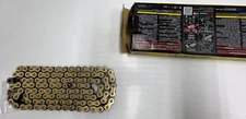 D.I.D 520VX3 Professional O-Ring Series Chain 114 Links Gold 520VX3G114FB