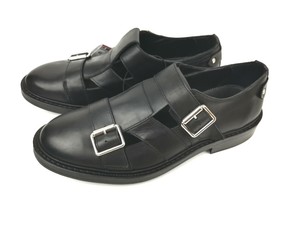 zara man black leather shoes