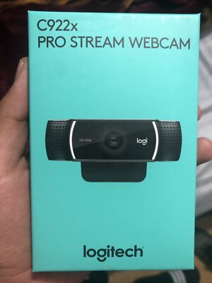 Logitech C922x Pro Stream Webcam   Full 1080p HD Camera
