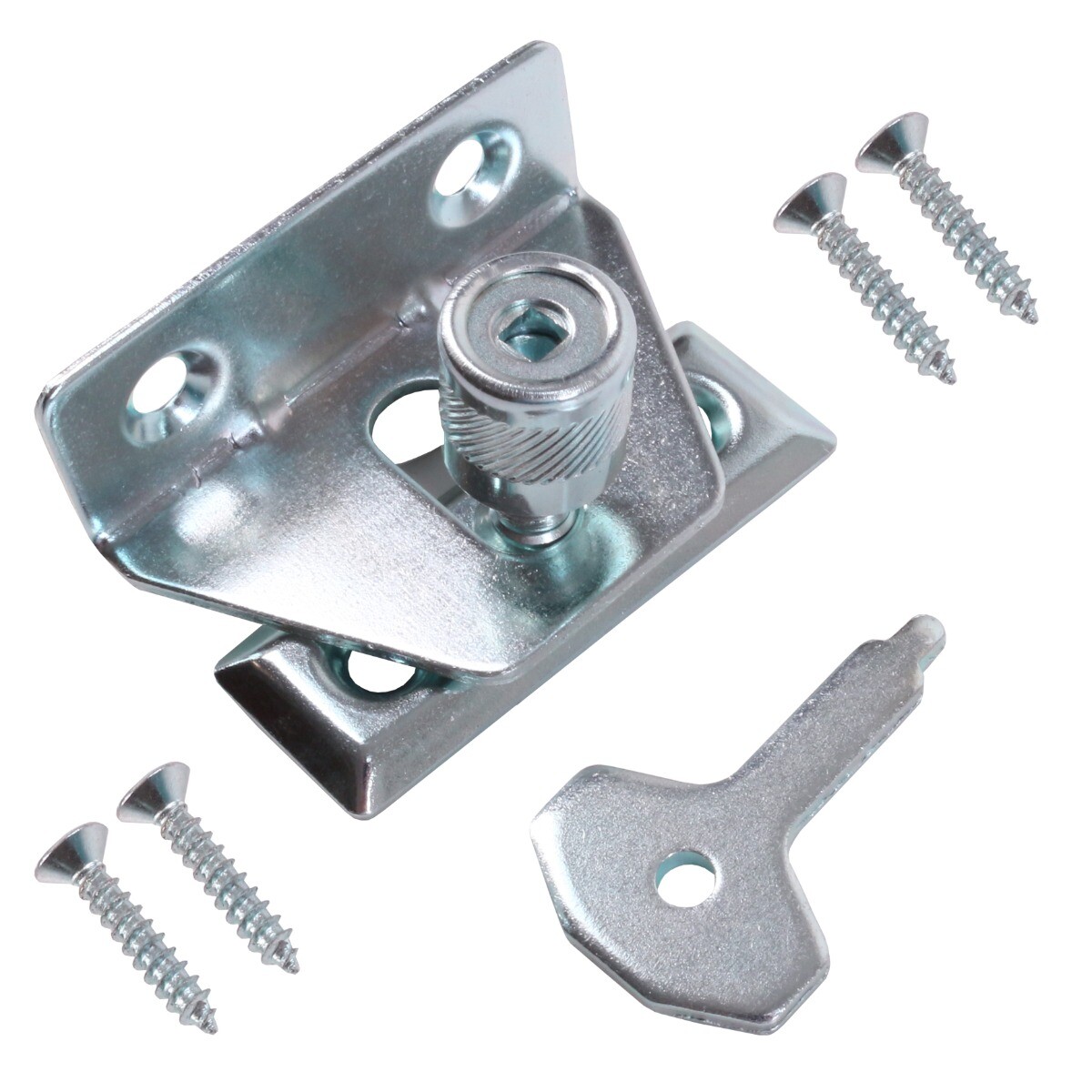 SILVER LOCKING WINDOW STAY CATCH Security Arm Fastener Vent Latch Wood