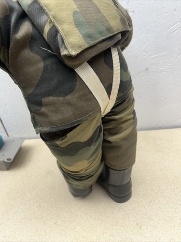 Grande orsacchiotto paracadute marina esercito americano alto 52 cm - Foto 9 di 17