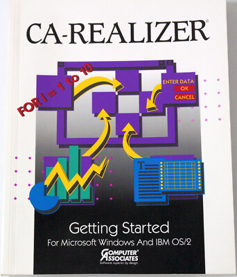 RARITÄT - Computer Associates CA-Realizer 2.0 - Windows, OS/2 - Englisch