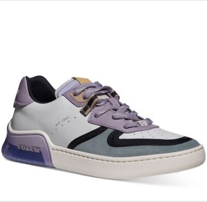 coach women's leather signature jogger sneakers