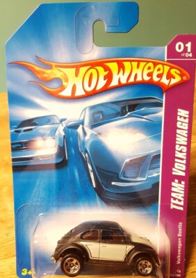 Hot Wheels 1966 Volkswagen Beetle VW Bug 1:64 Scale Metal Bottom
