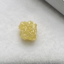 1.99ct Rough Diamond Irregular Natural Yellow Color Diamond Loose Rough Diamond
