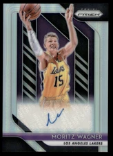 2018-19 Panini Prizm Moritz Mo Wagner Rookie RC Silver Prizms Auto Autograph