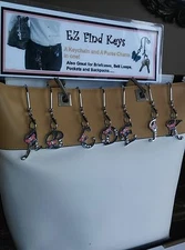 Finders Key Purse keychain  alphabet A B C D E J K L M N R S T charm Love