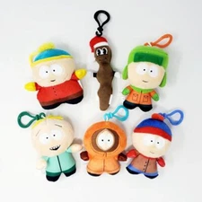 South Park Friends of Mine Series Plush Danglers : Complete Set of 6 Clips