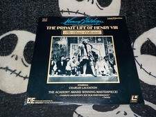 The Private Life of Henry VIII NEW SEALED Laserdisc LD Free Ship 50 Orders