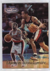 1999 Topps Gold Label Basketball Class 1 Black Label Damon Stoudamire #66