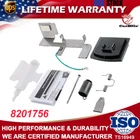 Refrigerator Ice Door Chute Flapper Kit W10823377 WPW10823377 2205686 8201756 US