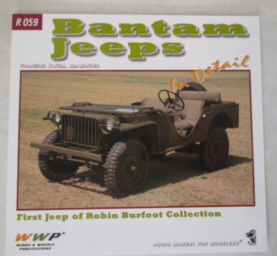 Bantam Jeeps In Detail by Wings & Wheels Publications
