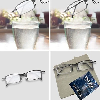 ORAMICS 5x Brillenputztuch Microfaser Antibeschlag Brillentuch wiederverwendbar Antifog