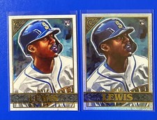 2020 Topps Gallery Kyle Lewis Rookie Rainbow Foil Parallel Card #34 + Base Lot