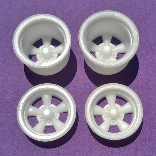 Resin 1/25 American Torq Thrust D Mag Wheels - Pro Street Set - Picture 1 of 4