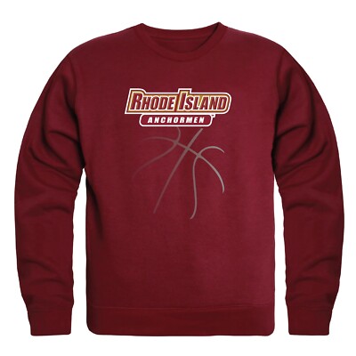Rhode Island College Anchormen RIC Basketball Crewneck Sweatshirt Sweater