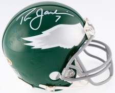 Ron Jaworski Signed Philadelphia Eagles Green Mini Helmet (MAB Hologram) 