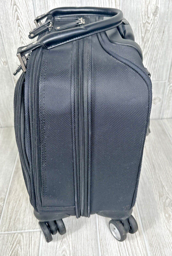 Samsonite Mobile Black Office Laptop Carry On Spinner Suitcase Telescopic Handle - Picture 23 of 24