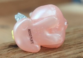 Hatchimals Pink Bunny Rabbit CollEGGtibles SPRING BASKET Mini Toy 80507UFT