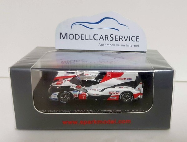 "Spark 1/87 (H0): 87S149 Toyota TS050 Hybrid \"Toyota-Gazoo Racing\"#7 Le Mans 2019"-image
