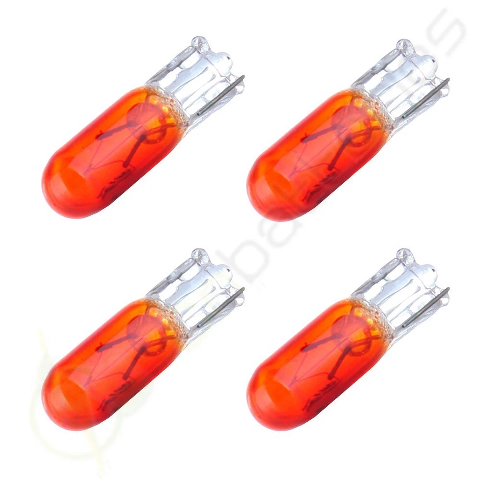 10X T5 Yellow Dashboard Cluster Gauge Light Halogen Mini-Wedge Bulb 70 73 74 85 - Image 4 of 4